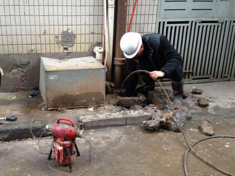 玛多疏通下水道-洗菜池疏通